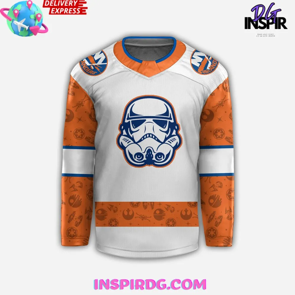 -New York Islanders x Star Wars Night 2024 Hockey Jersey
