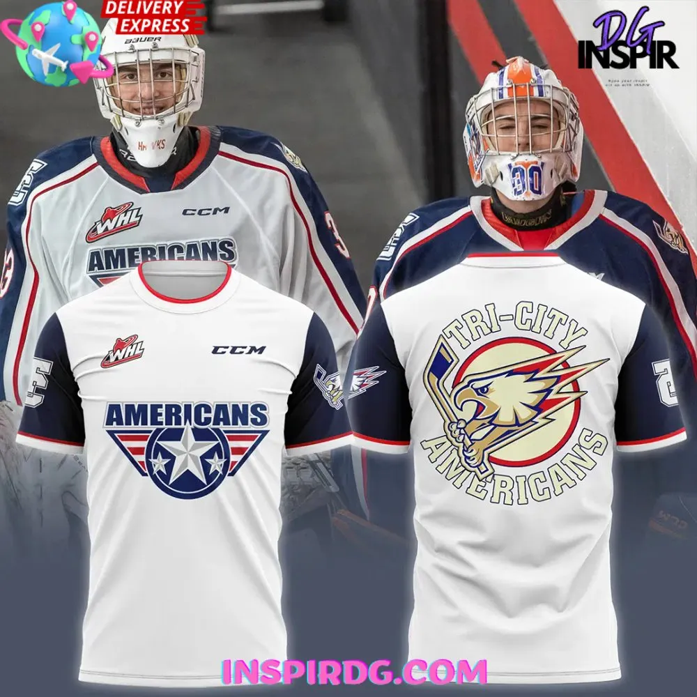 -Tri-City Americans Hockey 2024 T-Shirt