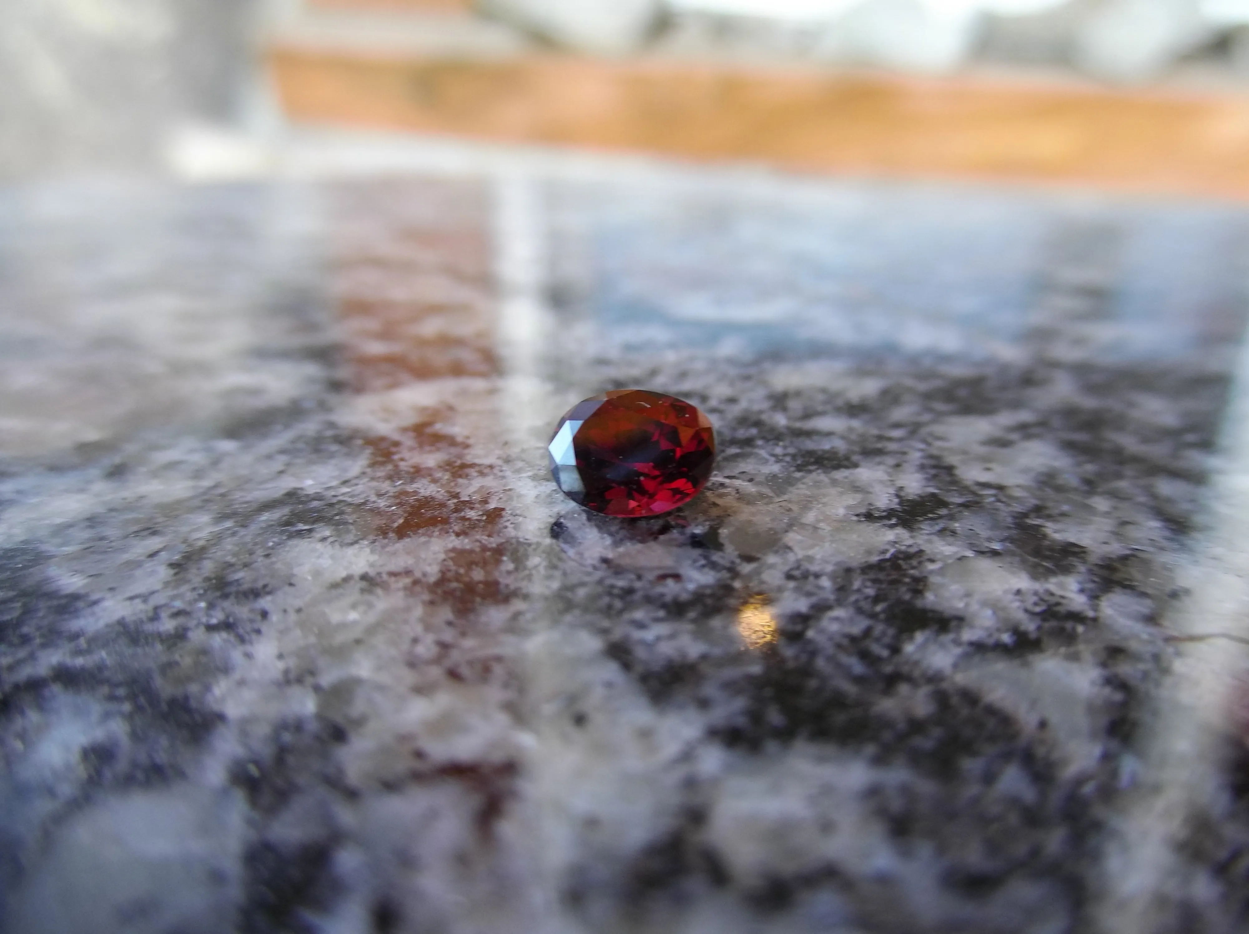 0.82ct PERFECT RED MONTANA GARNET