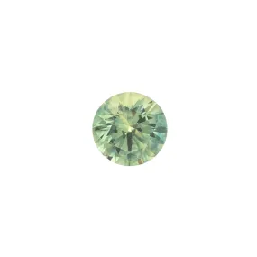 1.60ct Round Cut Parti Green Yellow Montana Sapphire SR313