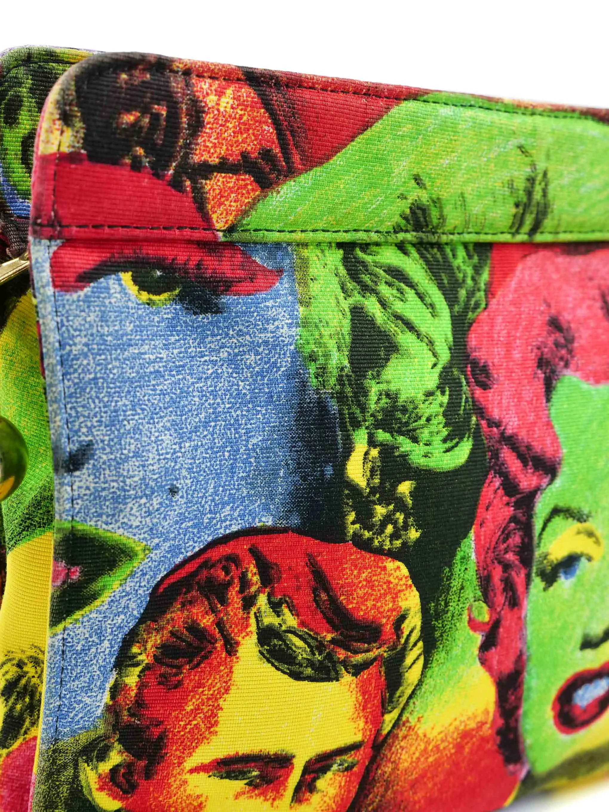 1991 Gianni Versace Pop Art Marilyn Monroe Clutch