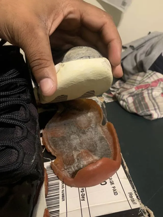 1995 nike air jordan 11 xi original og playoff bred