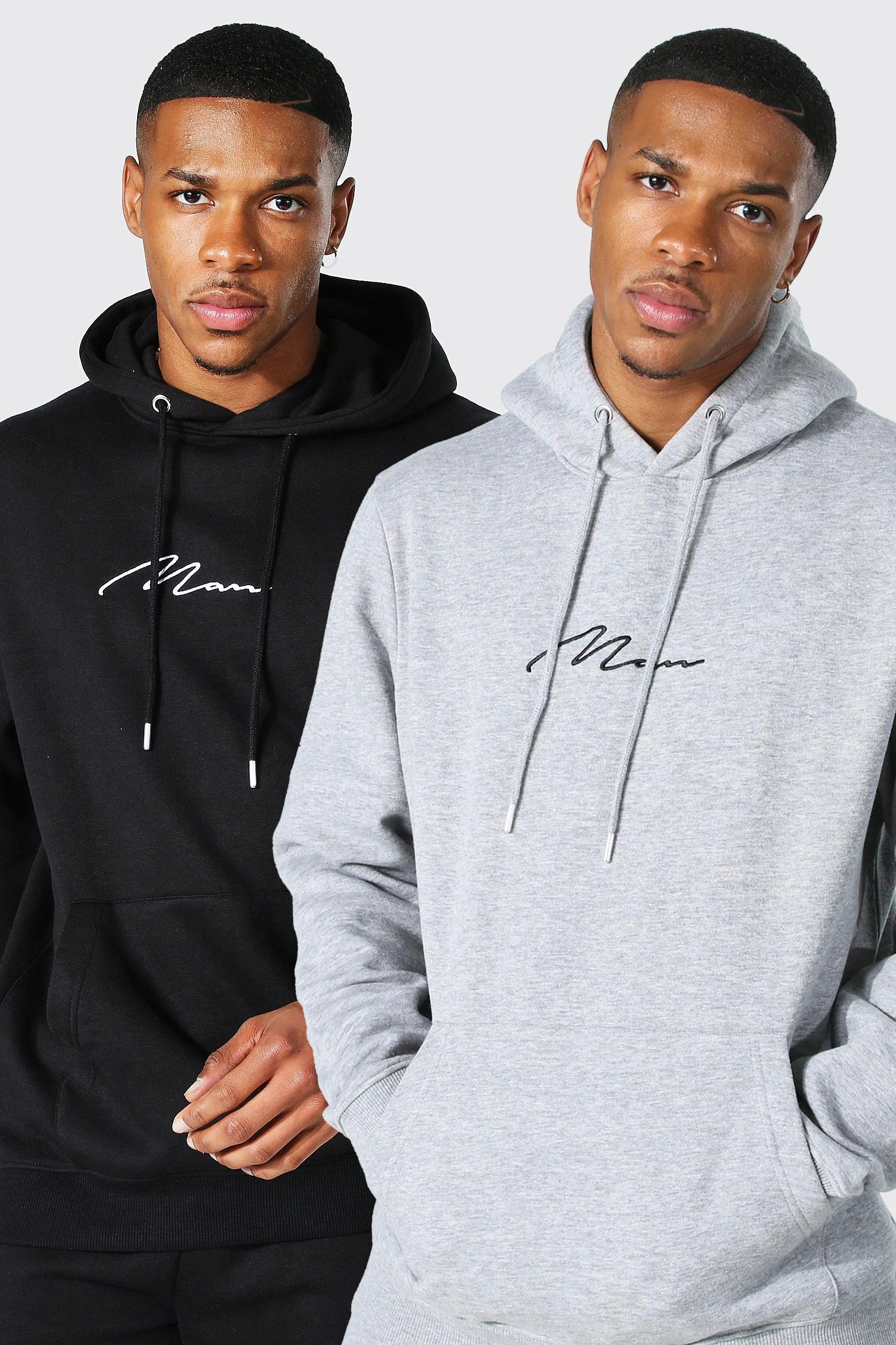 2 Pack Man Signature Hoodie