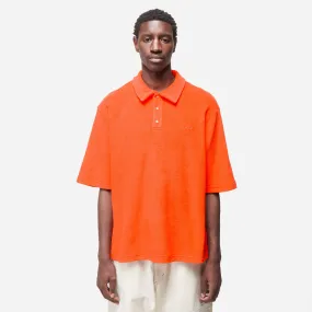 4SDESIGNS SS  POLO ORANGE