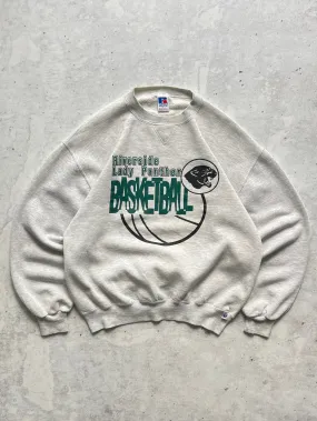 90's Russell Athletic Panthers Basketball Sweatshirt (Women's L)