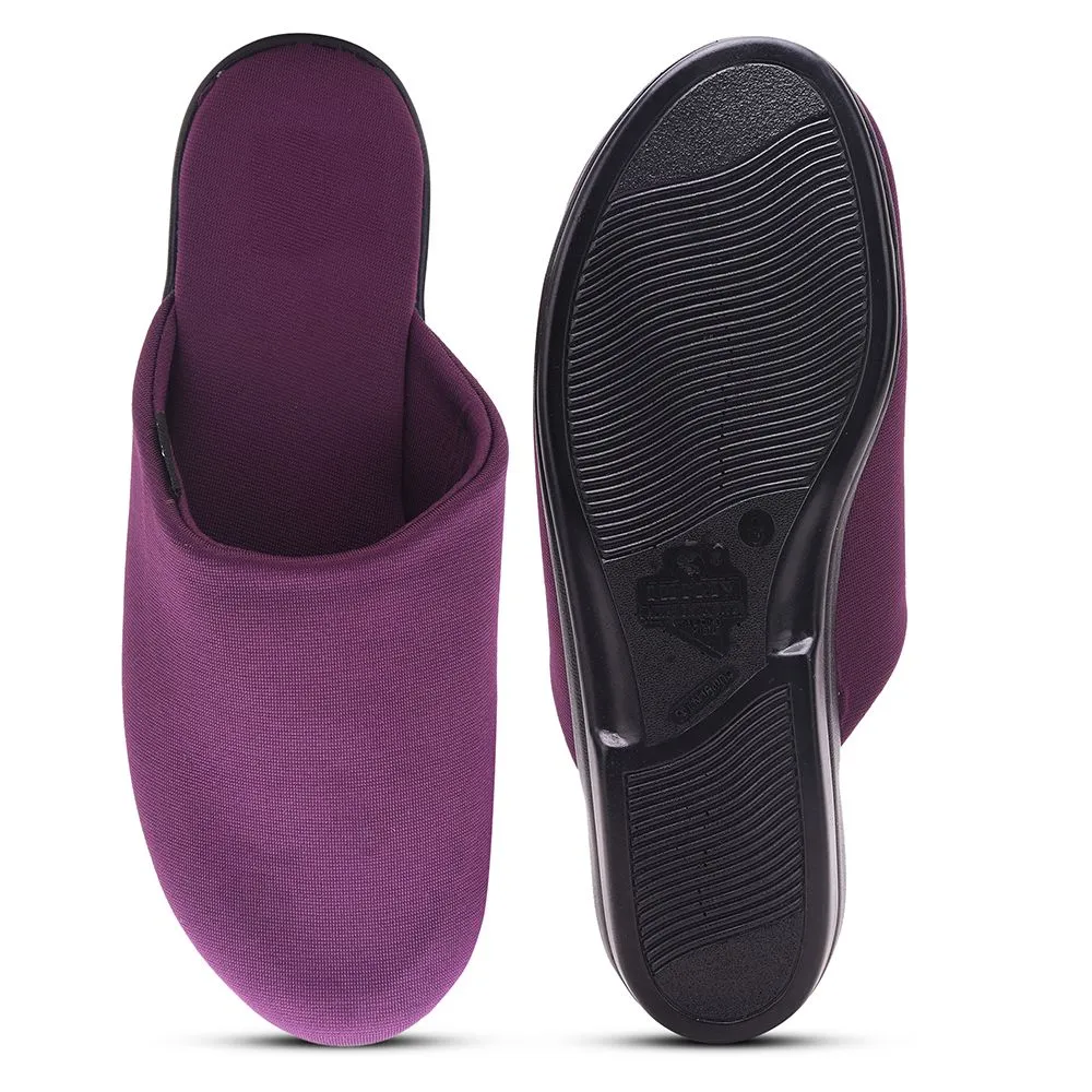 A-Ha By Liberty LCARPET10 Women Purple Slippers