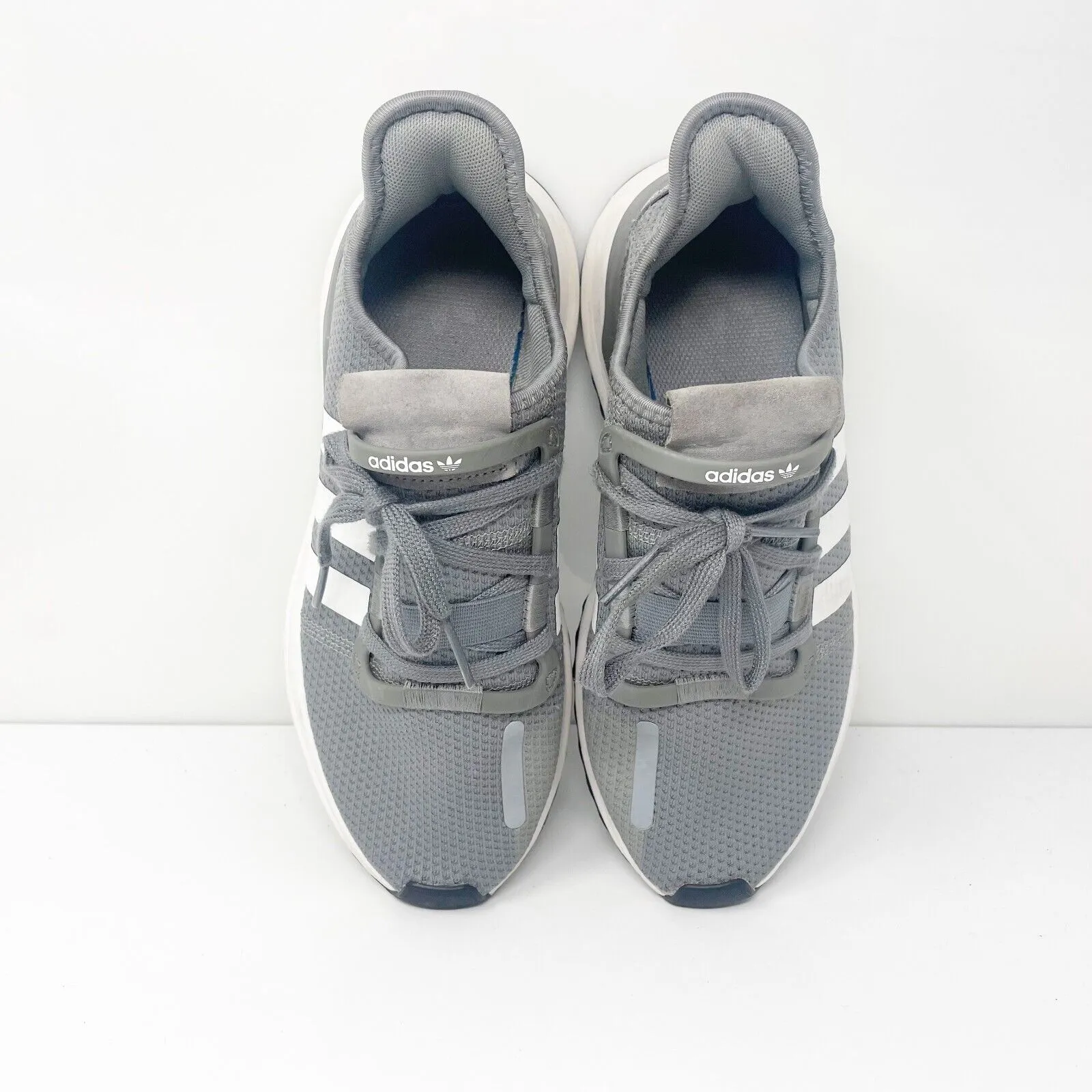 Adidas Boys U Path Run G28111 Gray Running Shoes Sneakers Size 7