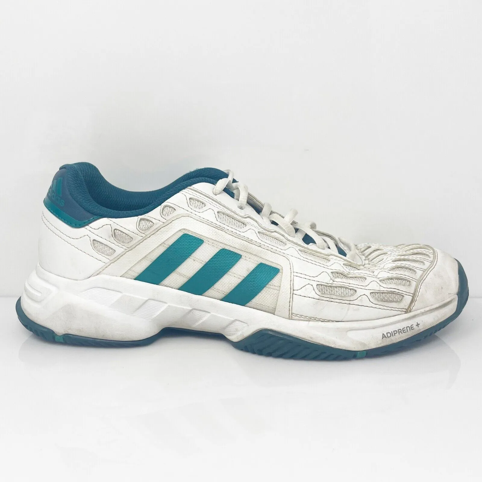 Adidas Mens Barricade Court 2 AF6782 White Running Shoes Sneakers Size 10.5