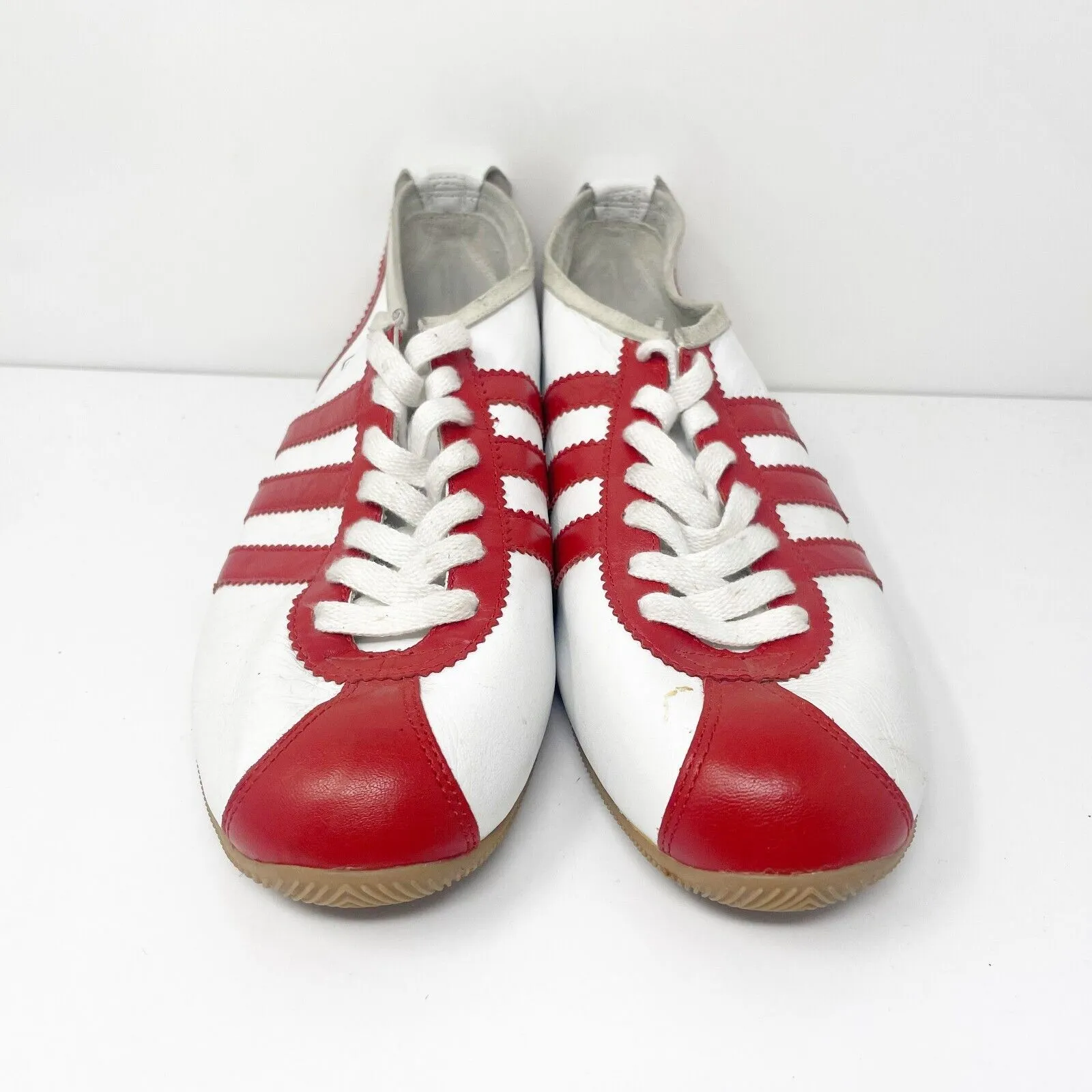 Adidas Mens Japan Lifestyle 147456 Red Casual Shoes Sneakers Size 10