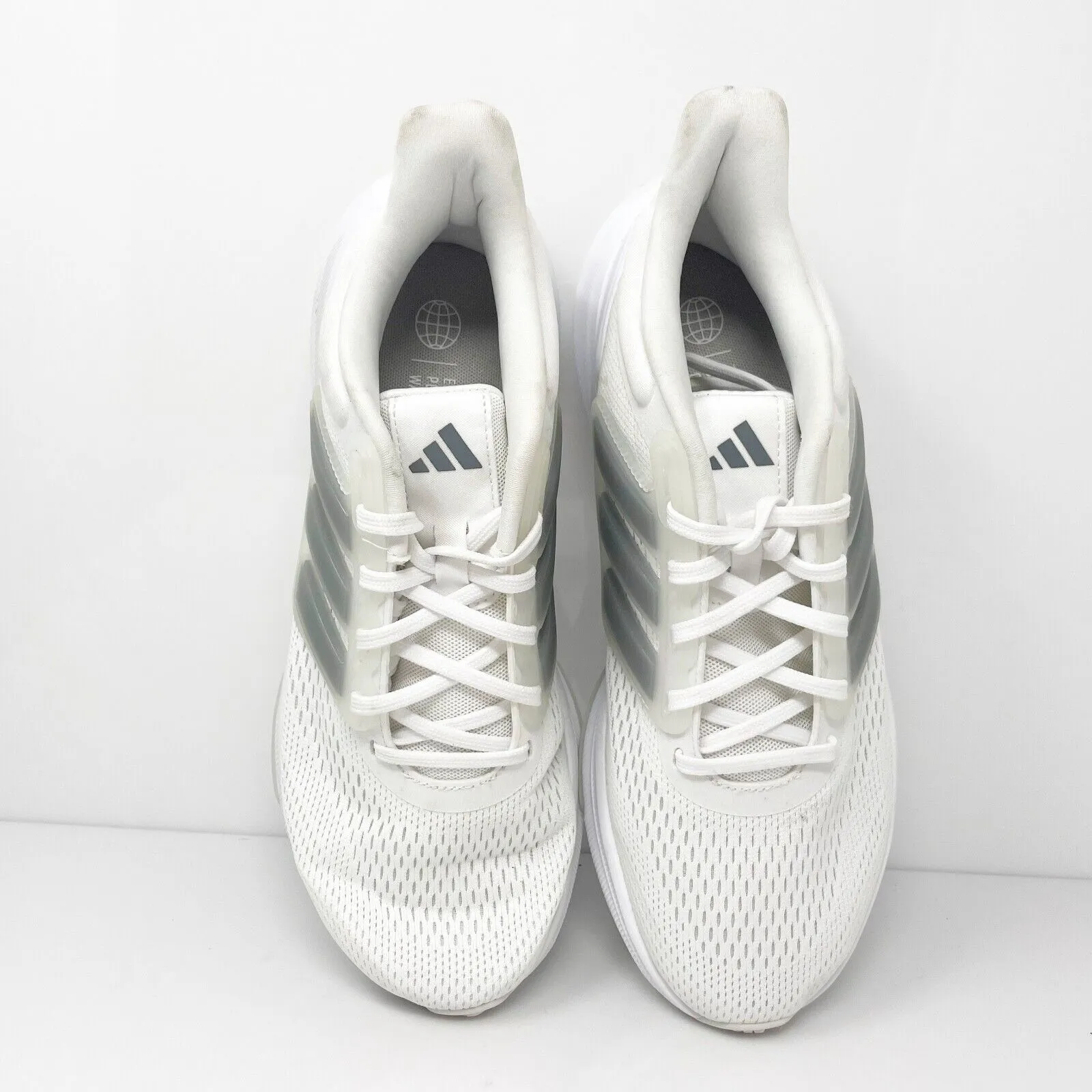 Adidas Mens Ultrabounce HP5772 White Running Shoes Sneakers Size 8