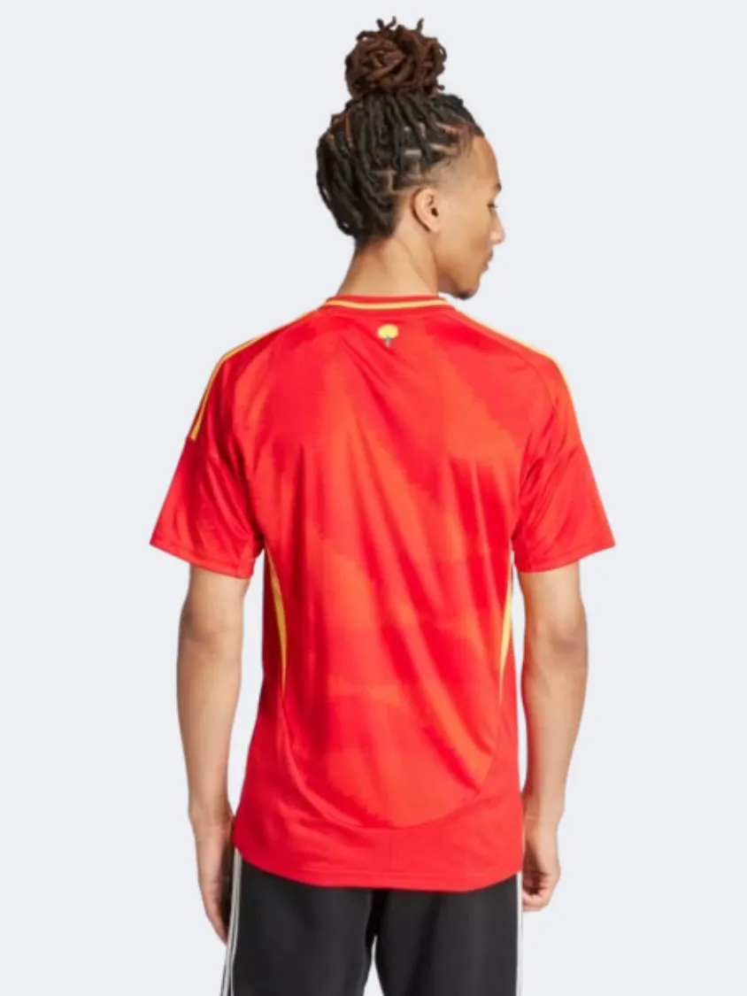 Adidas Spain 24 Home Men Football T-Shirt Better Scarlet