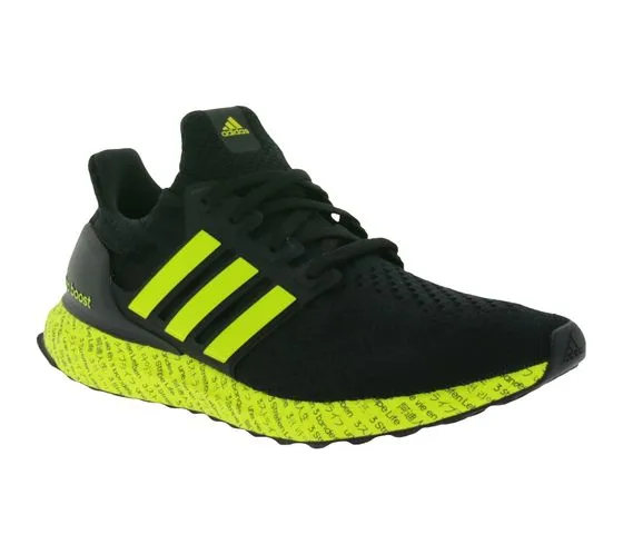 adidas UltraBoost DNA 5.0Zapatillas, zapatillas deportivas ligeras con entresuela PRIMEKNIT y BOOST FZ6259 negro/amarillo