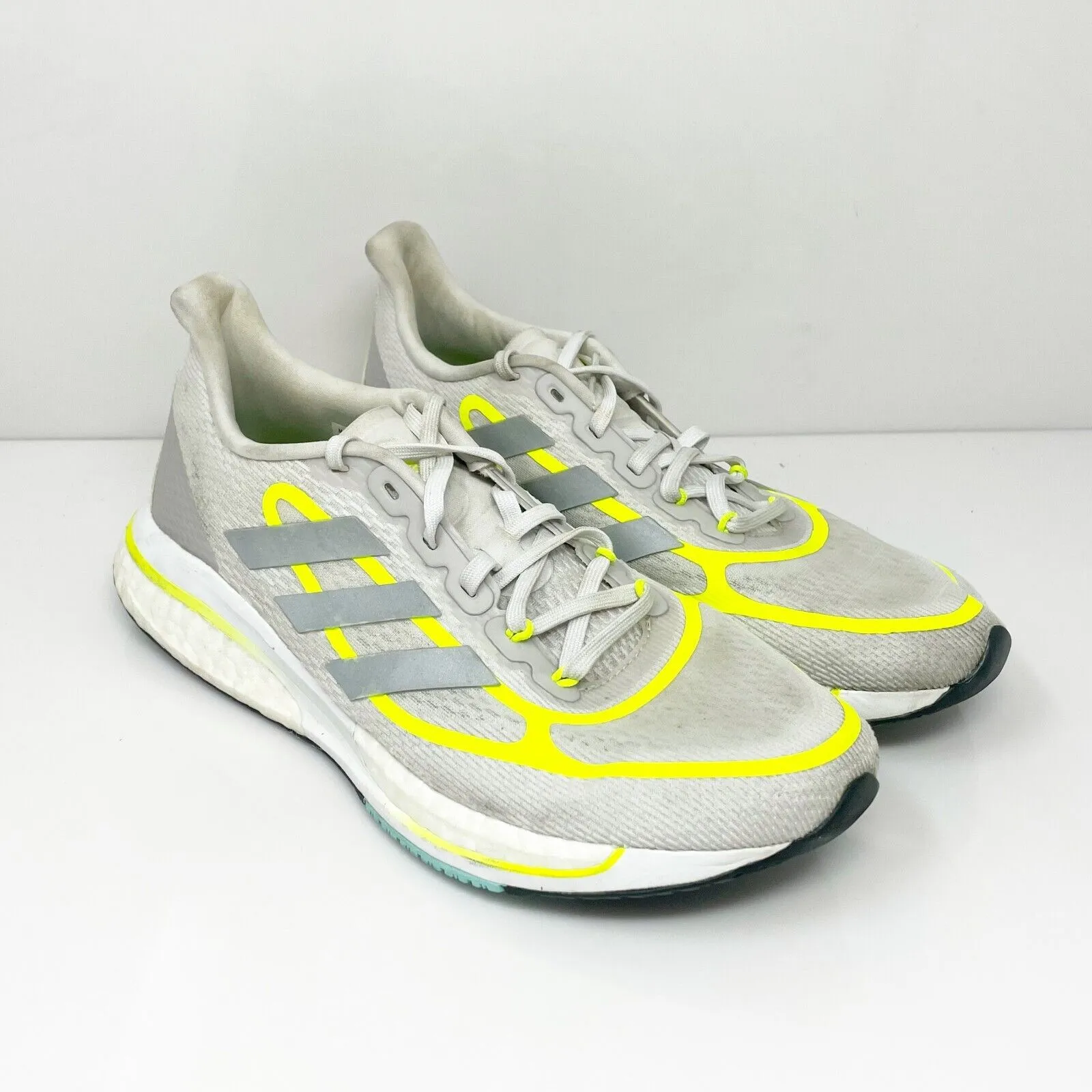 Adidas Womens Supernova FX6699 Gray Running Shoes Sneakers Size 8