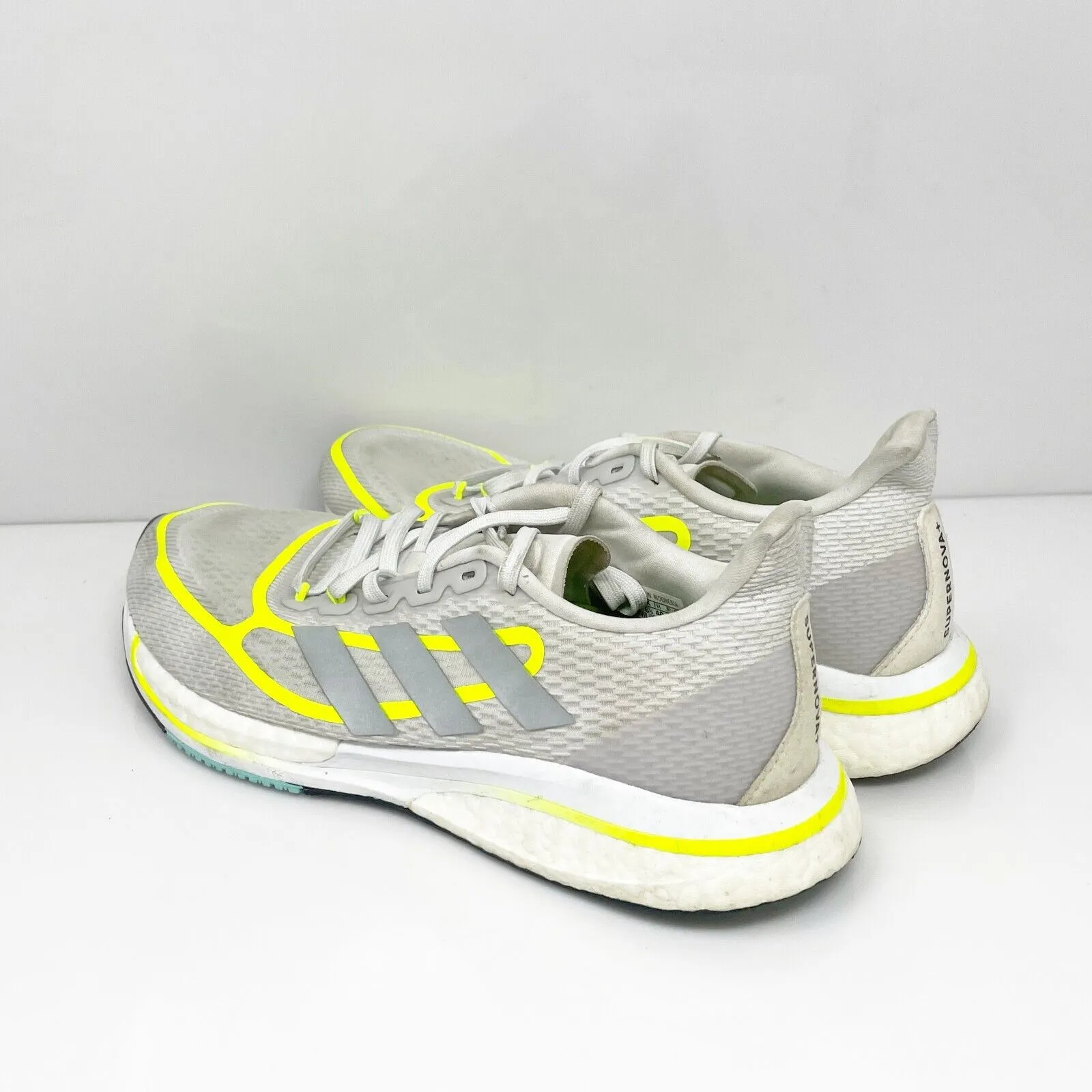 Adidas Womens Supernova FX6699 Gray Running Shoes Sneakers Size 8