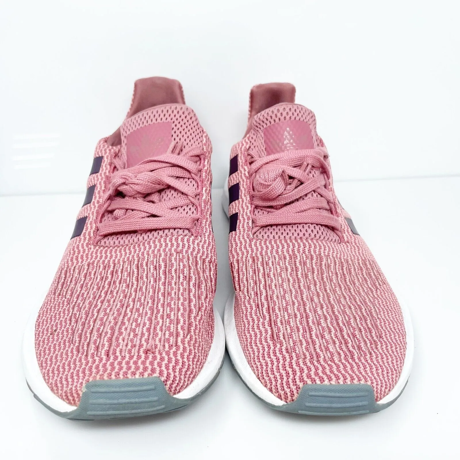 Adidas Womens Swift Run B37718 Pink Running Shoes Sneakers Size 8.5