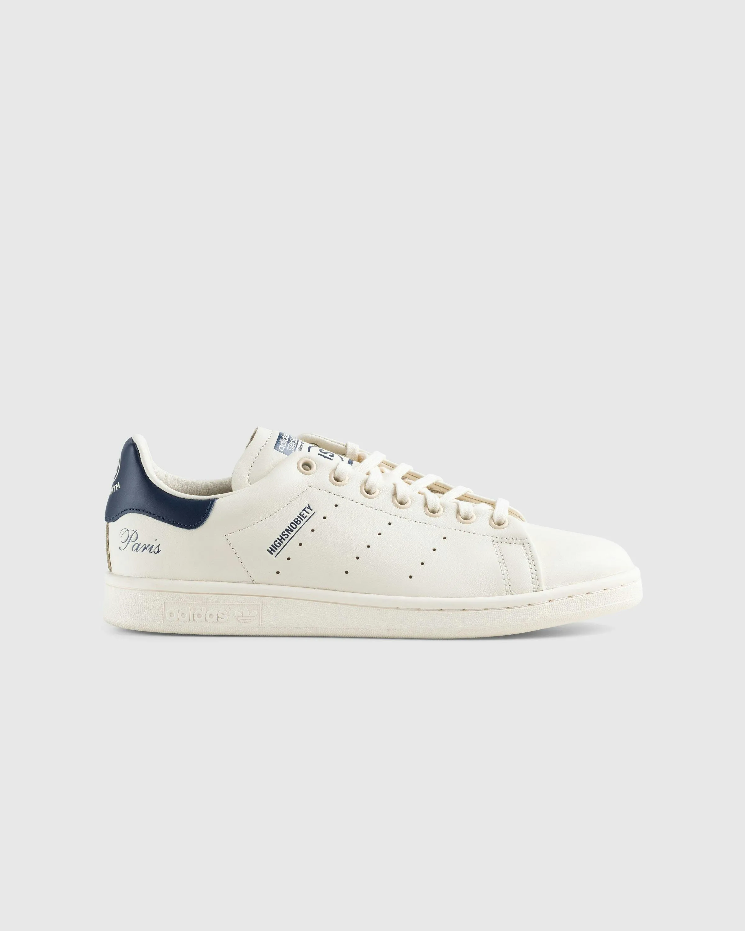 Adidas x Highsnobiety – Not In Paris Stan Smith Cream/Blue | Highsnobiety Shop