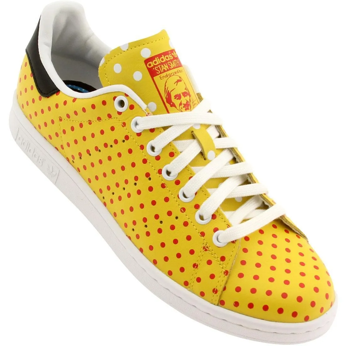 Adidas x Pharrell Williams Men Stan Smith SPD - Polka Dot Pack (yellow / red / ftwwht)