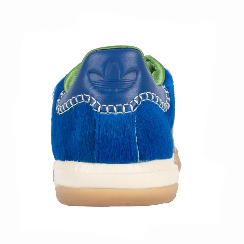 Adidas x Wales Bonner Blue Pony Hair Samba