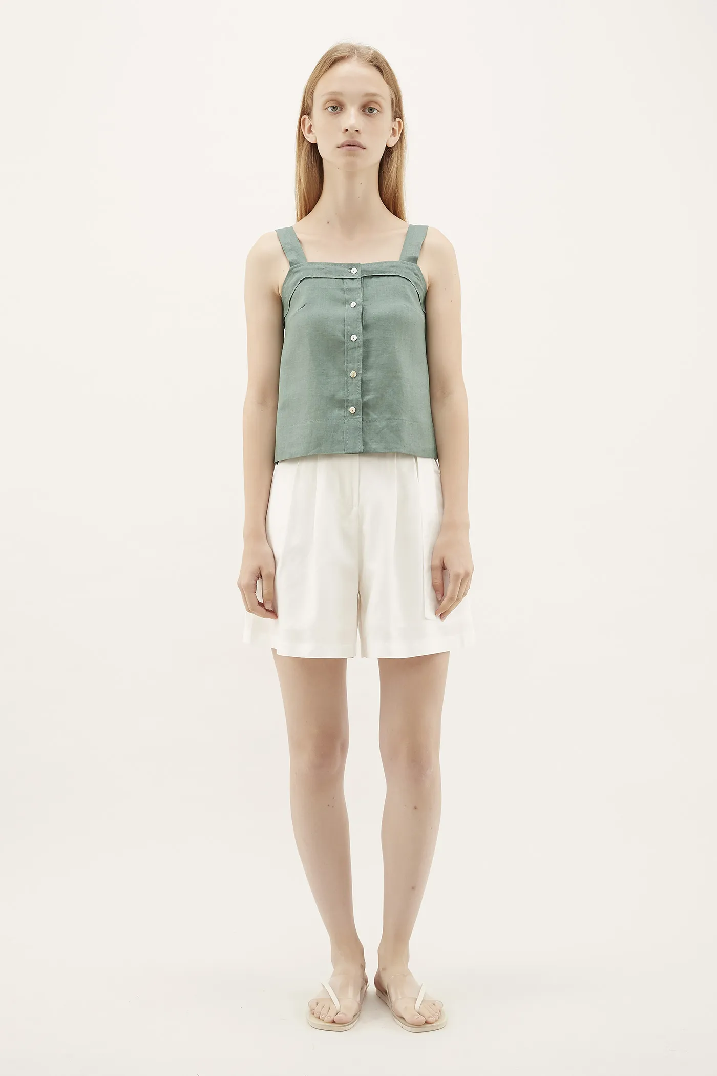 Alaia Belted Shorts 