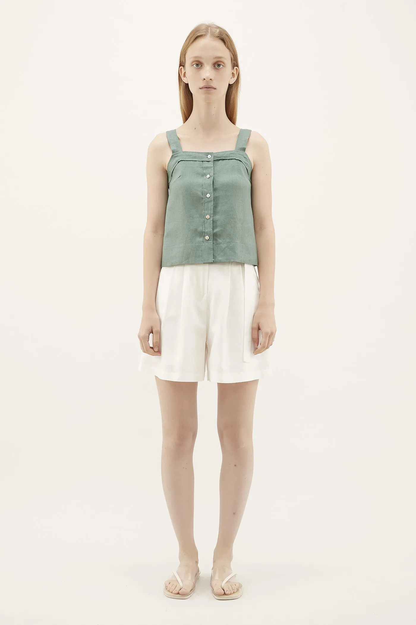 Alaia Belted Shorts 