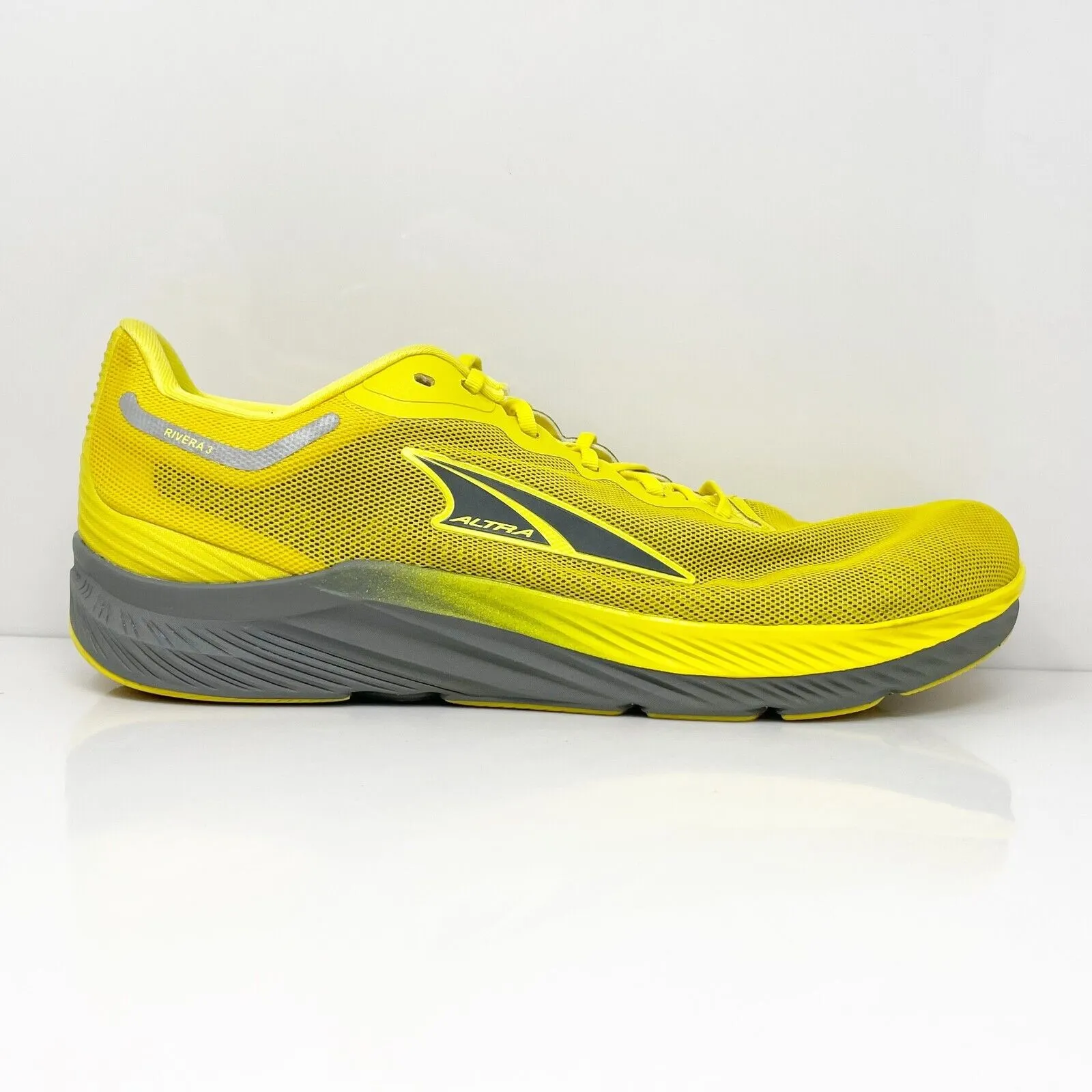 Altra Mens Rivera 3 AL0A7R6Y270 Yellow Running Shoes Sneakers Size 12