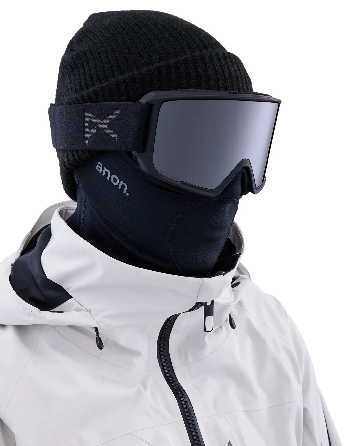 Anon M3 Snow Goggles + Bonus Lens + Mfi® Face Mask - Smoke/Perceive Su