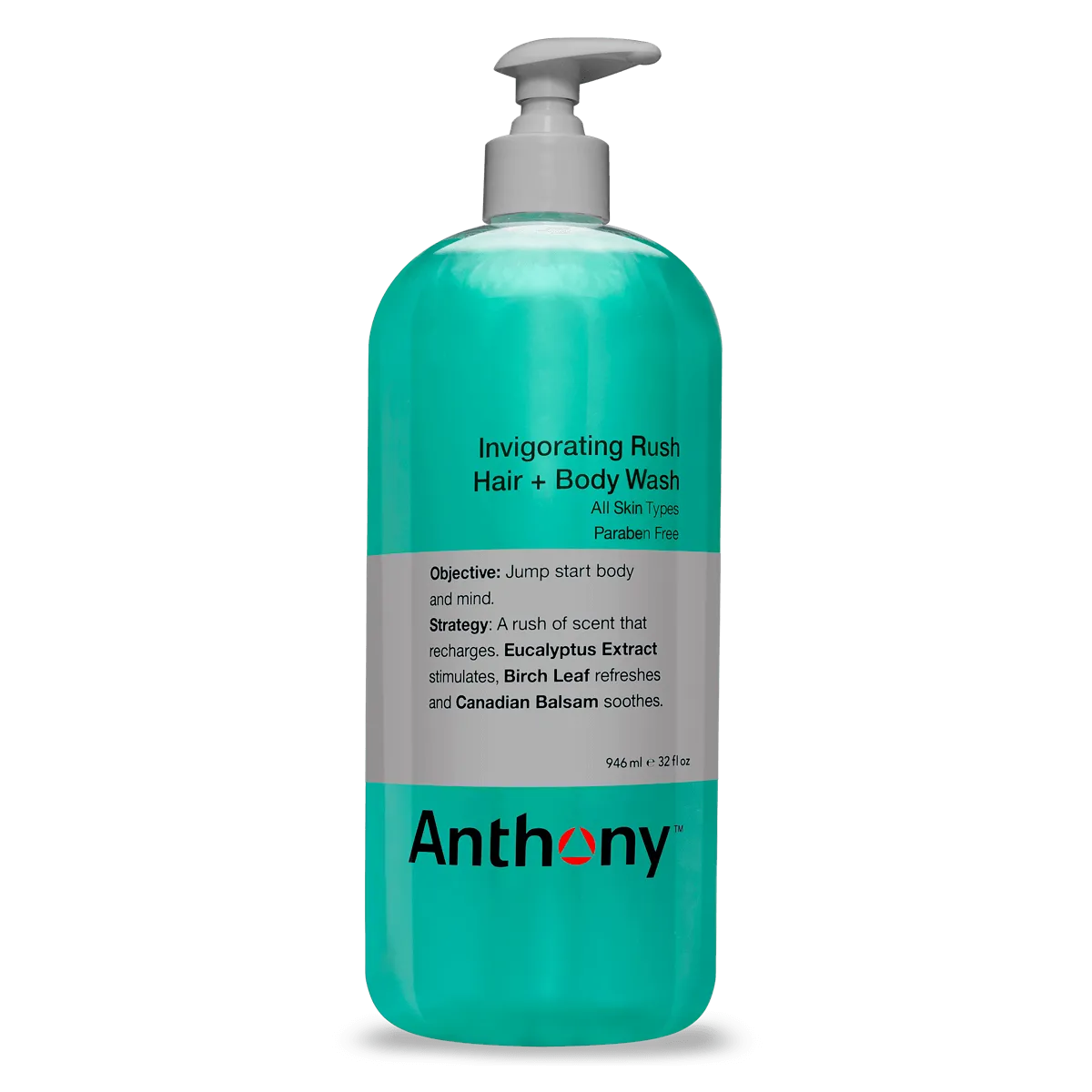 Anthony Invigorating Rush Hair & Body Wash