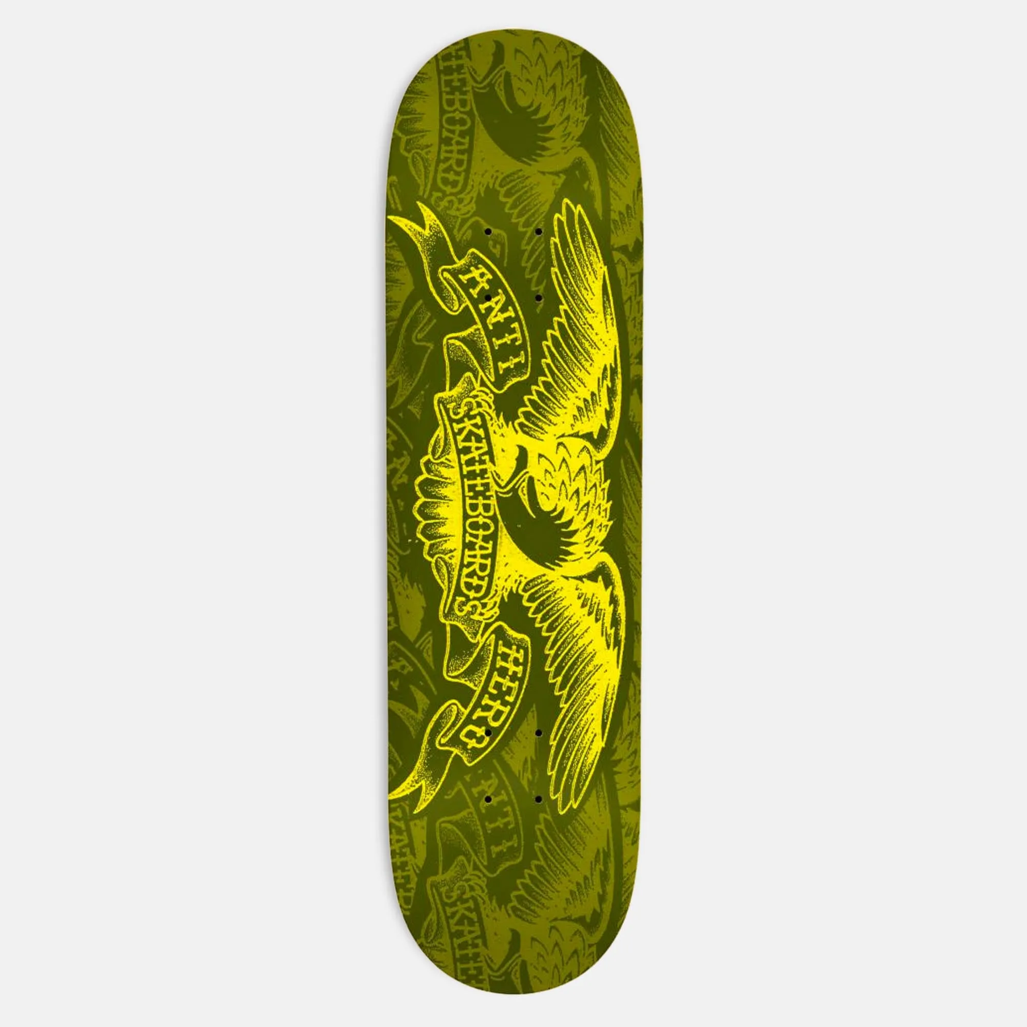 Anti Hero Skateboards - 7.75 Copier Eagle Skateboard Deck - Olive