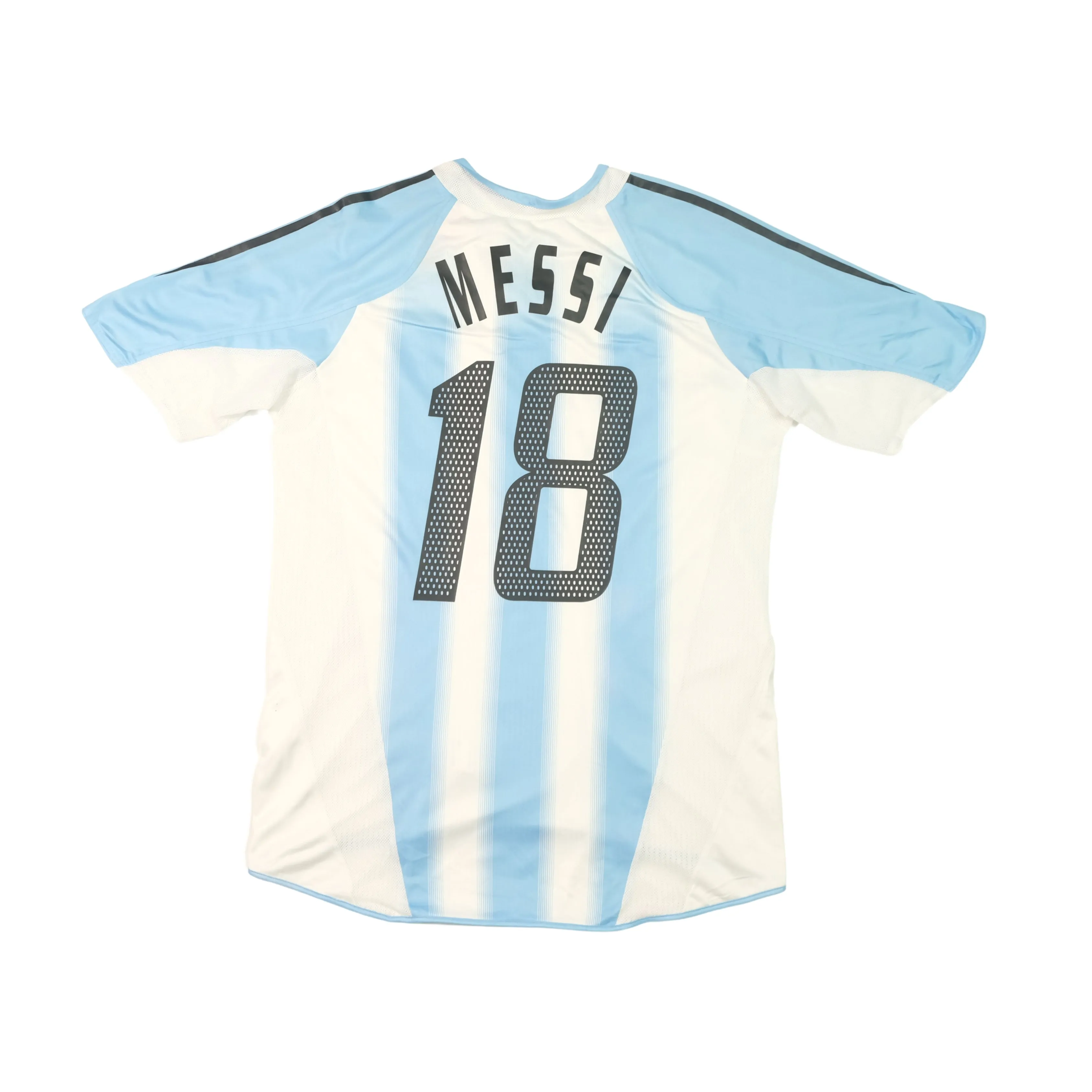 Argentina Messi Original 2004/2005 Adidas Home Football Shirt Large
