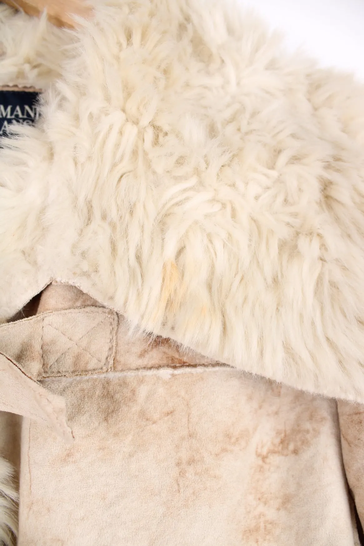 Armani Jeans Faux Fur Shearling Jacket