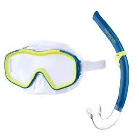 AS Racoon Combo Set Mask Snorkel Transparent Yellow