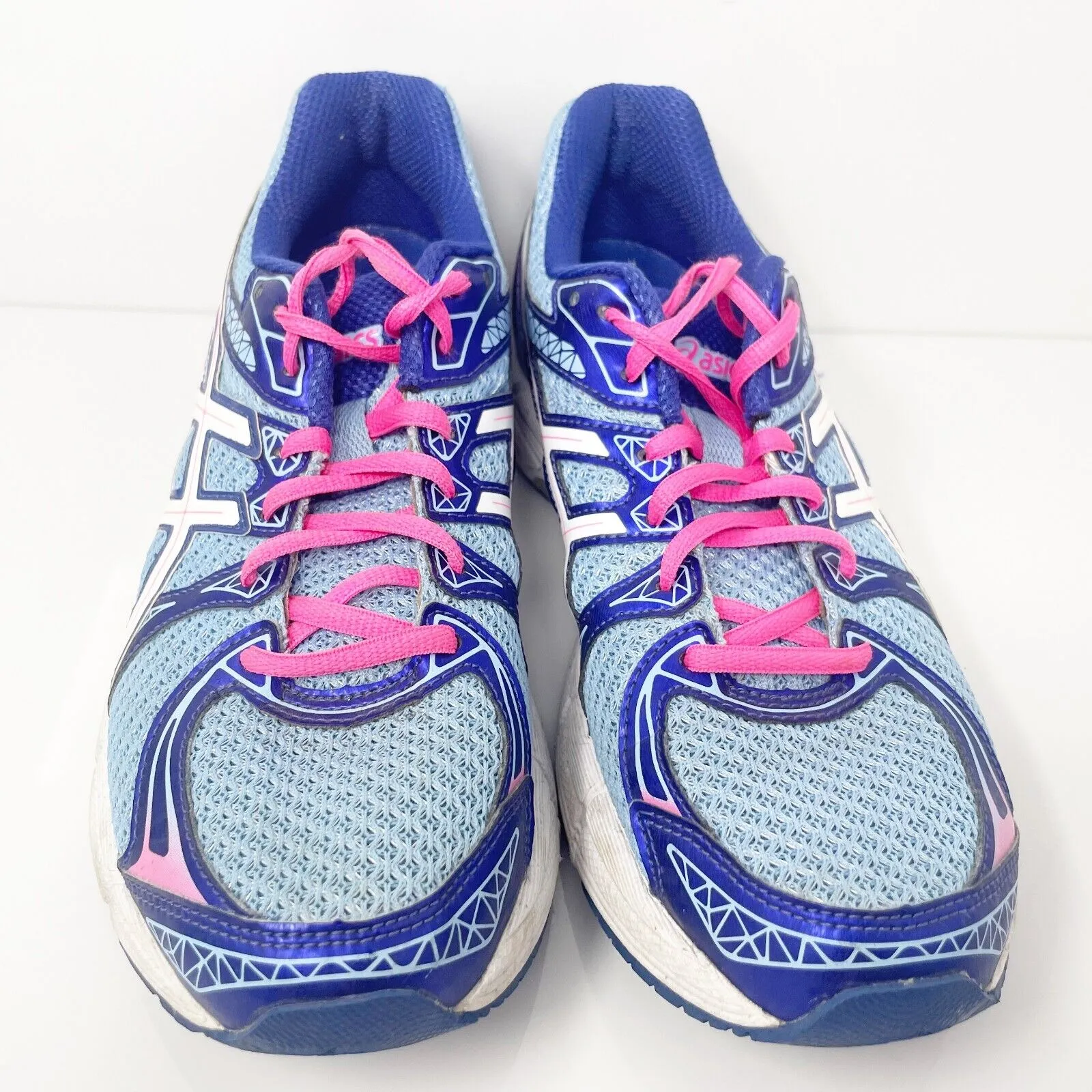 Asics Womens Gel Exalt 2 T4B6N Blue Running Shoes Sneakers Size 9