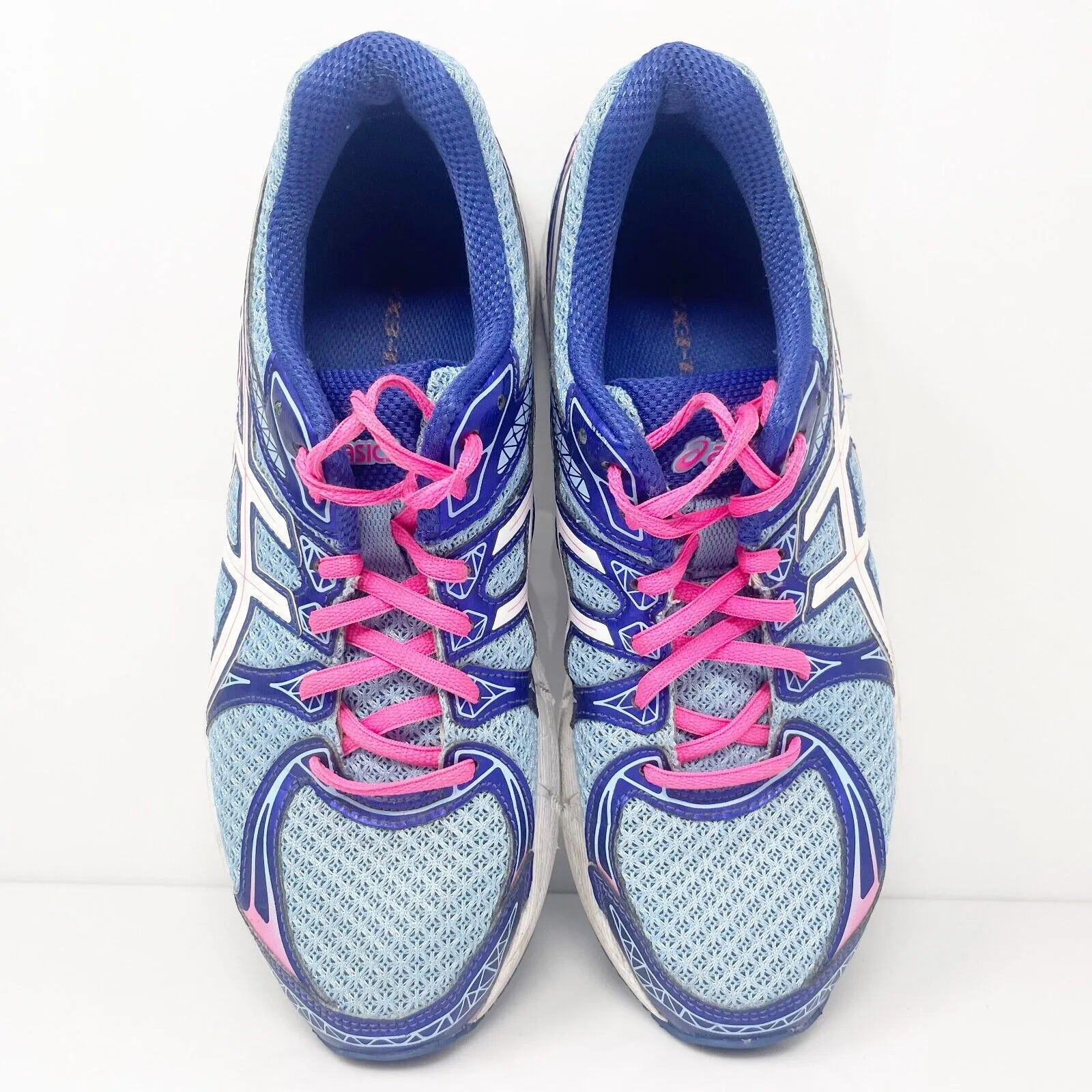 Asics Womens Gel Exalt 2 T4B6N Blue Running Shoes Sneakers Size 9