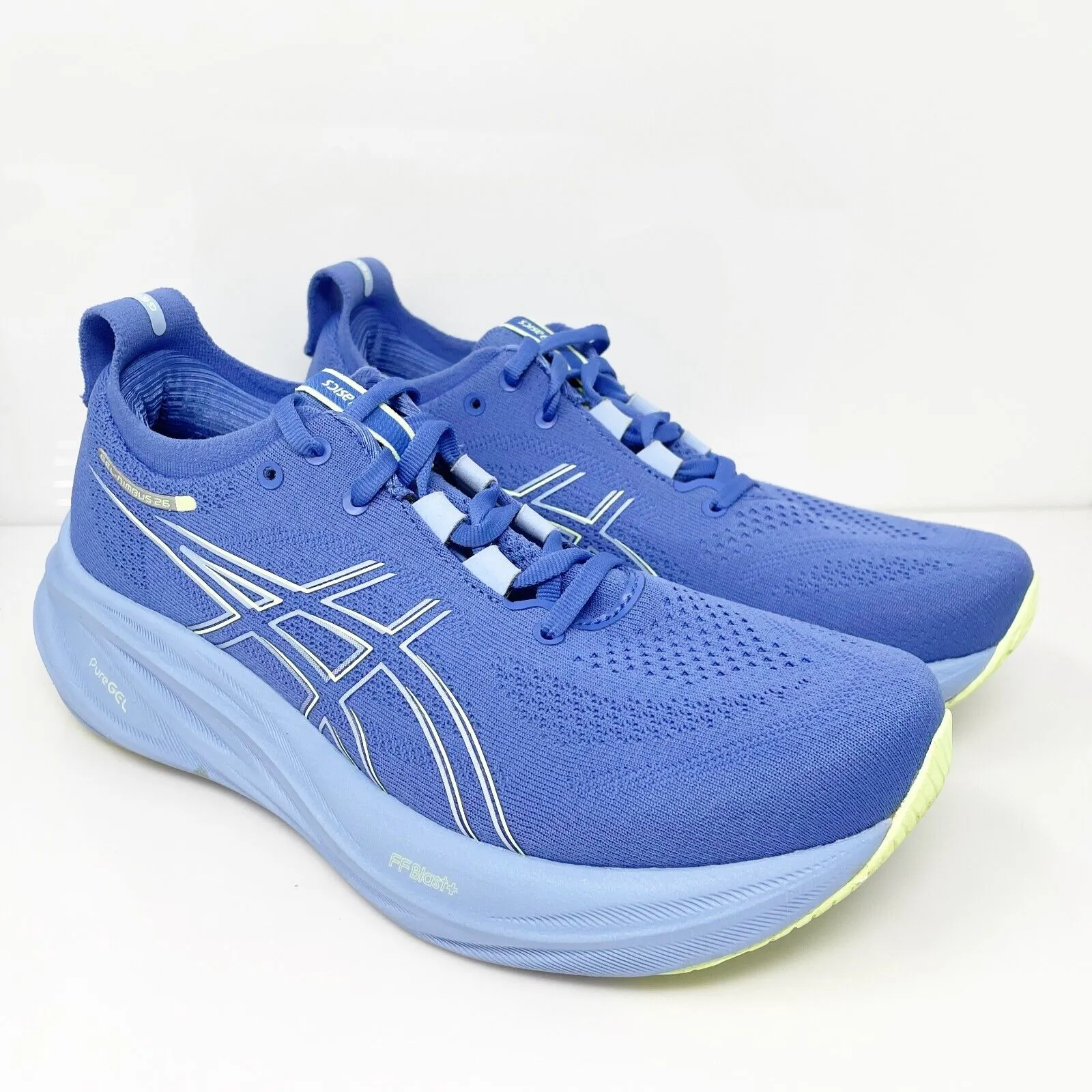 Asics Womens Gel Nimbus 26 1012B601 Blue Running Shoes Sneakers Size 9