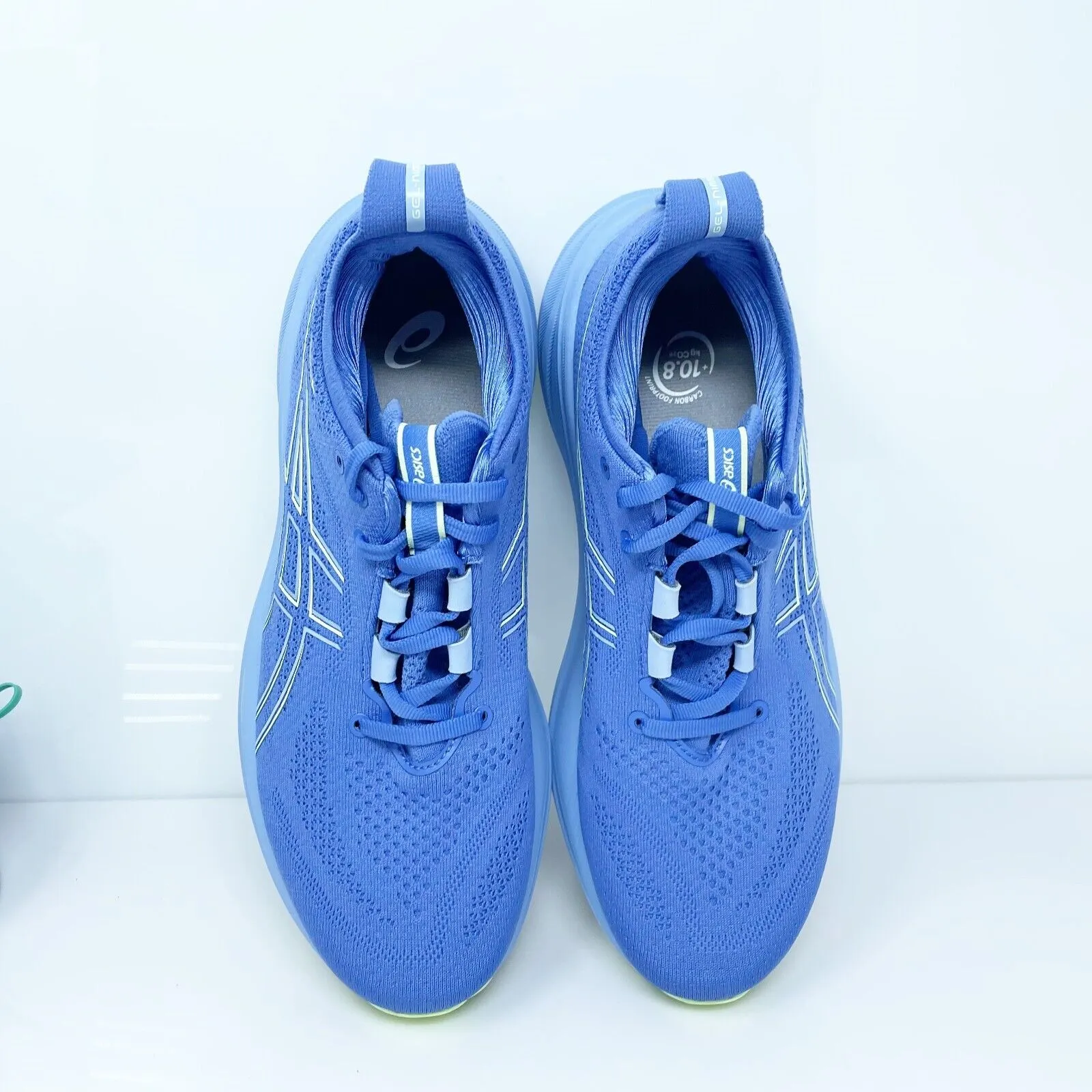 Asics Womens Gel Nimbus 26 1012B601 Blue Running Shoes Sneakers Size 9