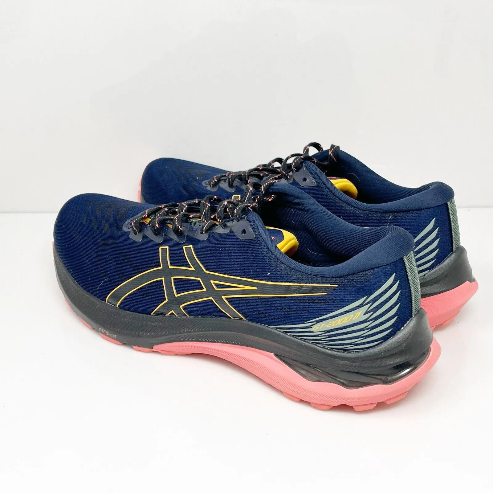 Asics Womens GT 2000 11 1012B532 Blue Running Shoes Sneakers Size 10.5 W