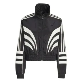 Atlanta Cut Line Loose Nylon Track Jacket