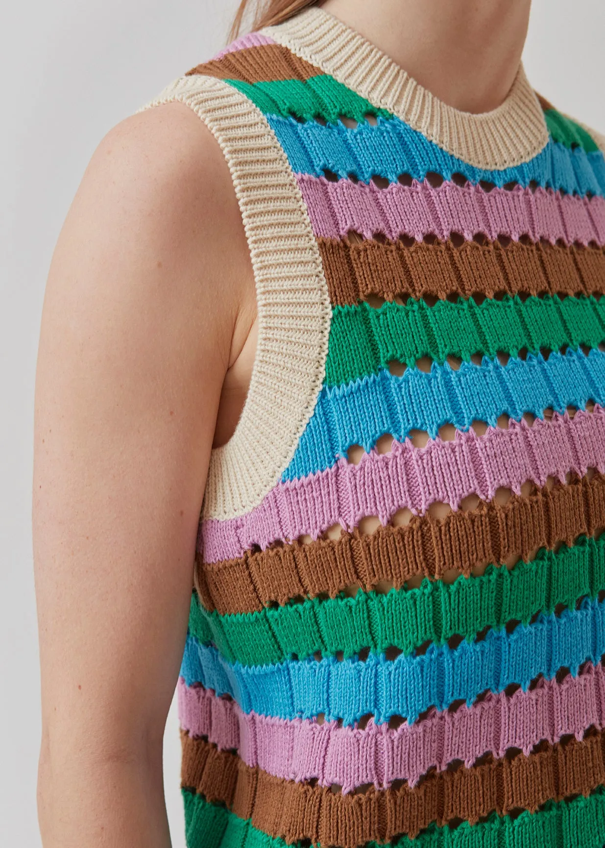 AxelMD vest - Multi Stripe