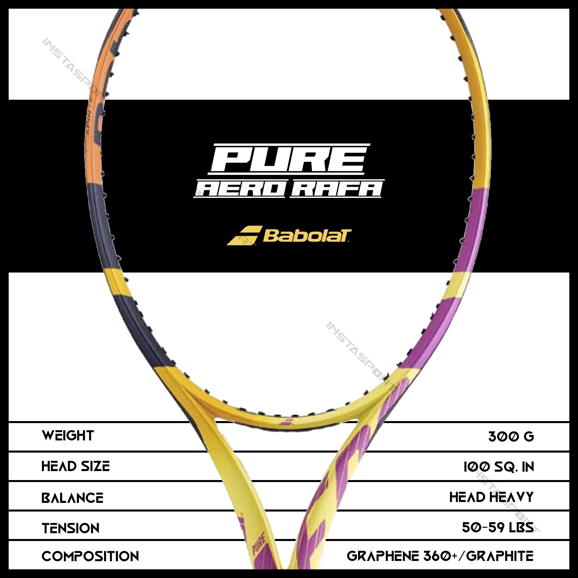 Babolat Pure Aero RAFA Tennis Racquet