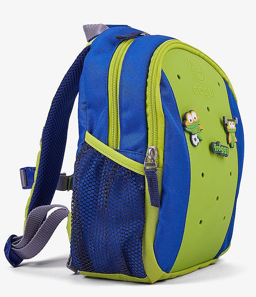 backpack Coqui Rucksy + 3 Amulety - Lime/Royal + Amulet - kid´s