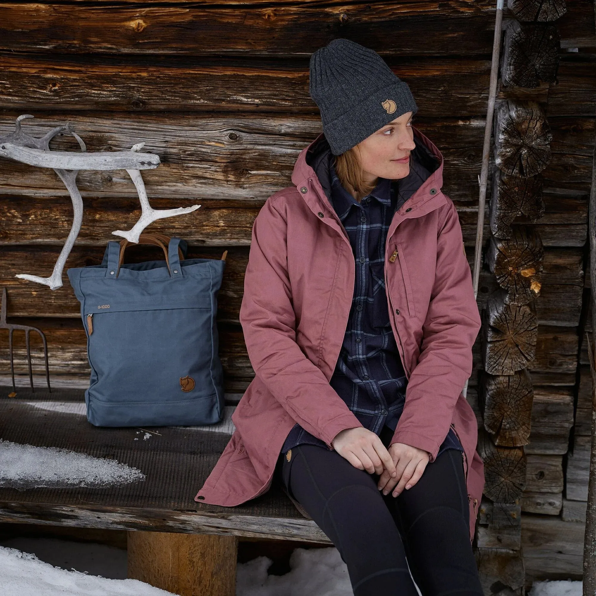 backpack Fjällräven Totepack No. 1 - 242/Desert Brown