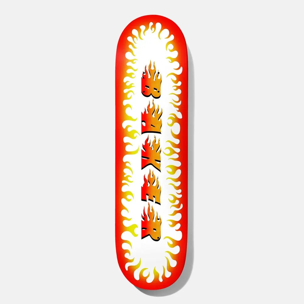 Baker Skateboards - 8.25 Casper Brooker Flama Blanca Deck