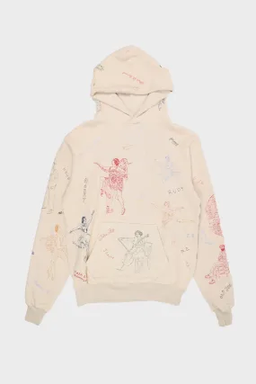 Ballet Hoodie - Oatmeal