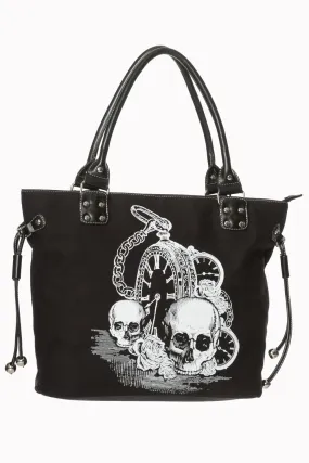 Banned Back In Black Tote Bag