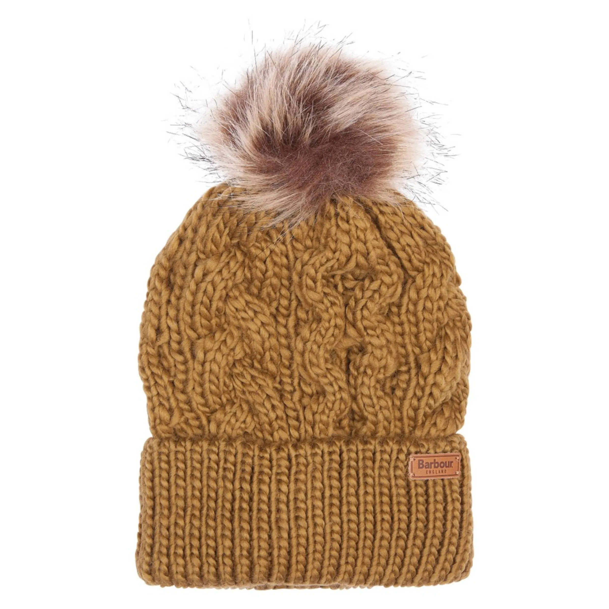 BARBOUR PENSHAW CABLE-KNIT BEANIE LHA0386 - Trench