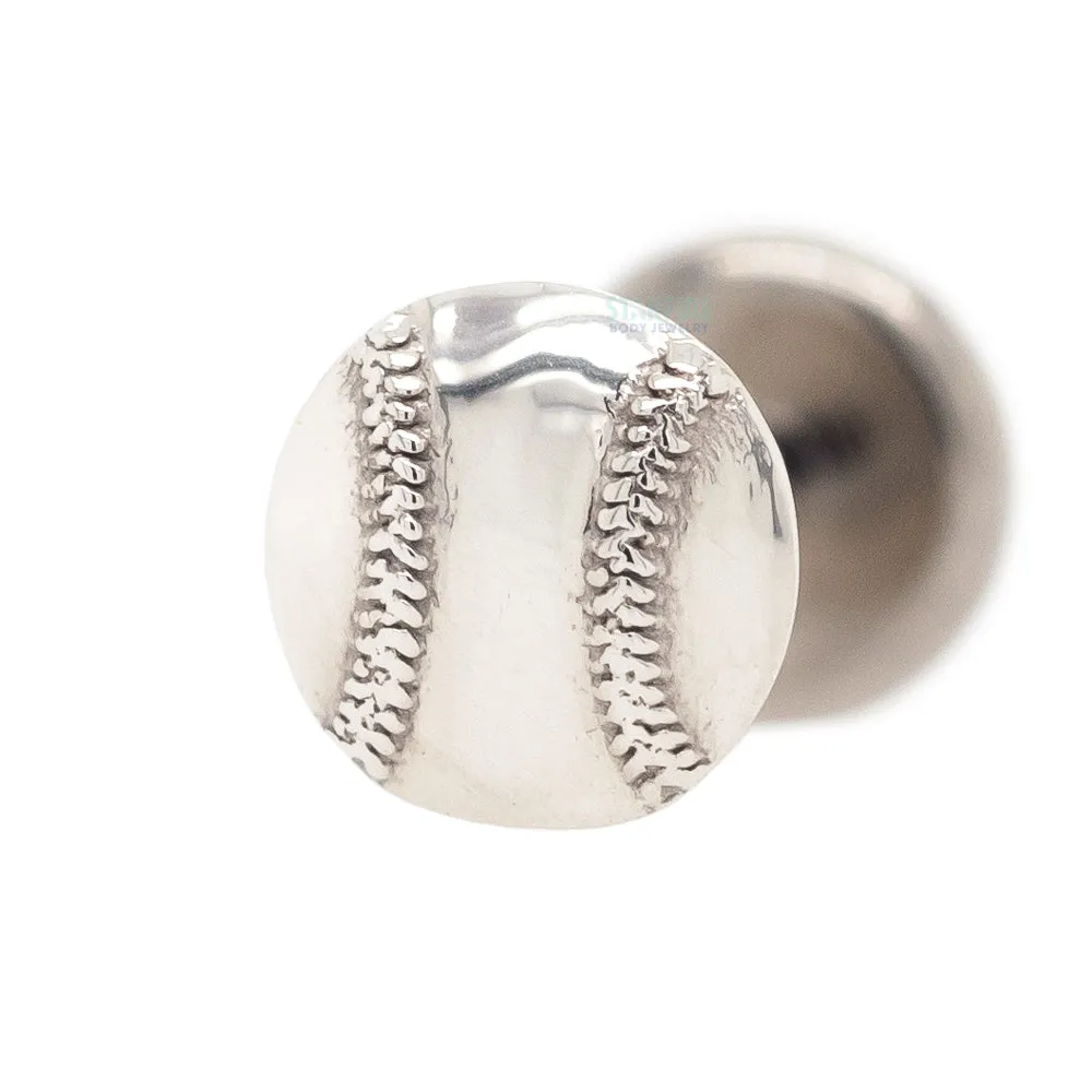 Baseball in Gold - on flatback