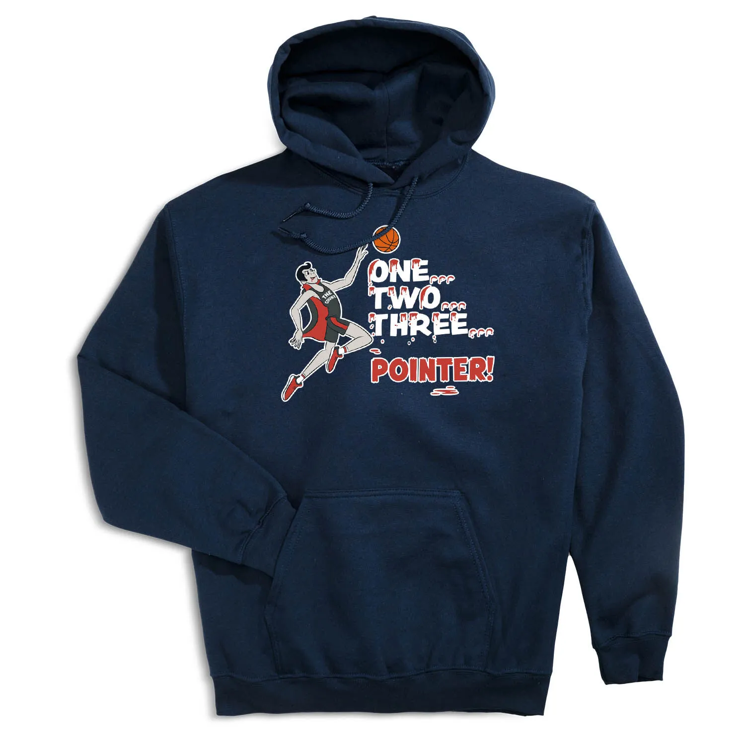Basketball Hooded Sweatshirt - The Count 