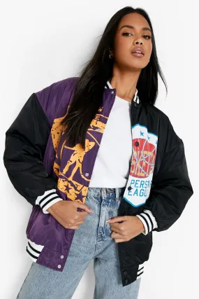 Basketball Padded Varsity Jacket