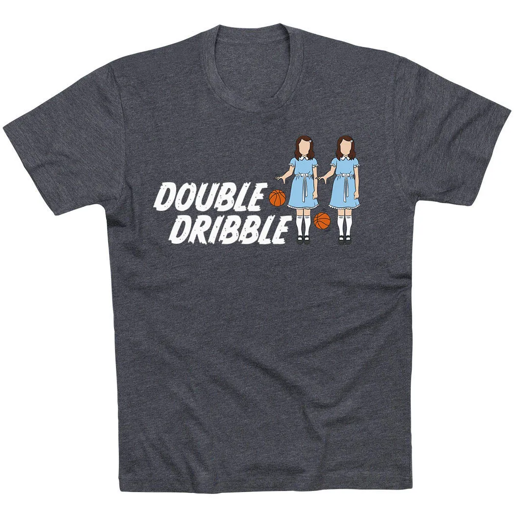 Basketball Short Sleeve T-Shirt - Double Dribble 