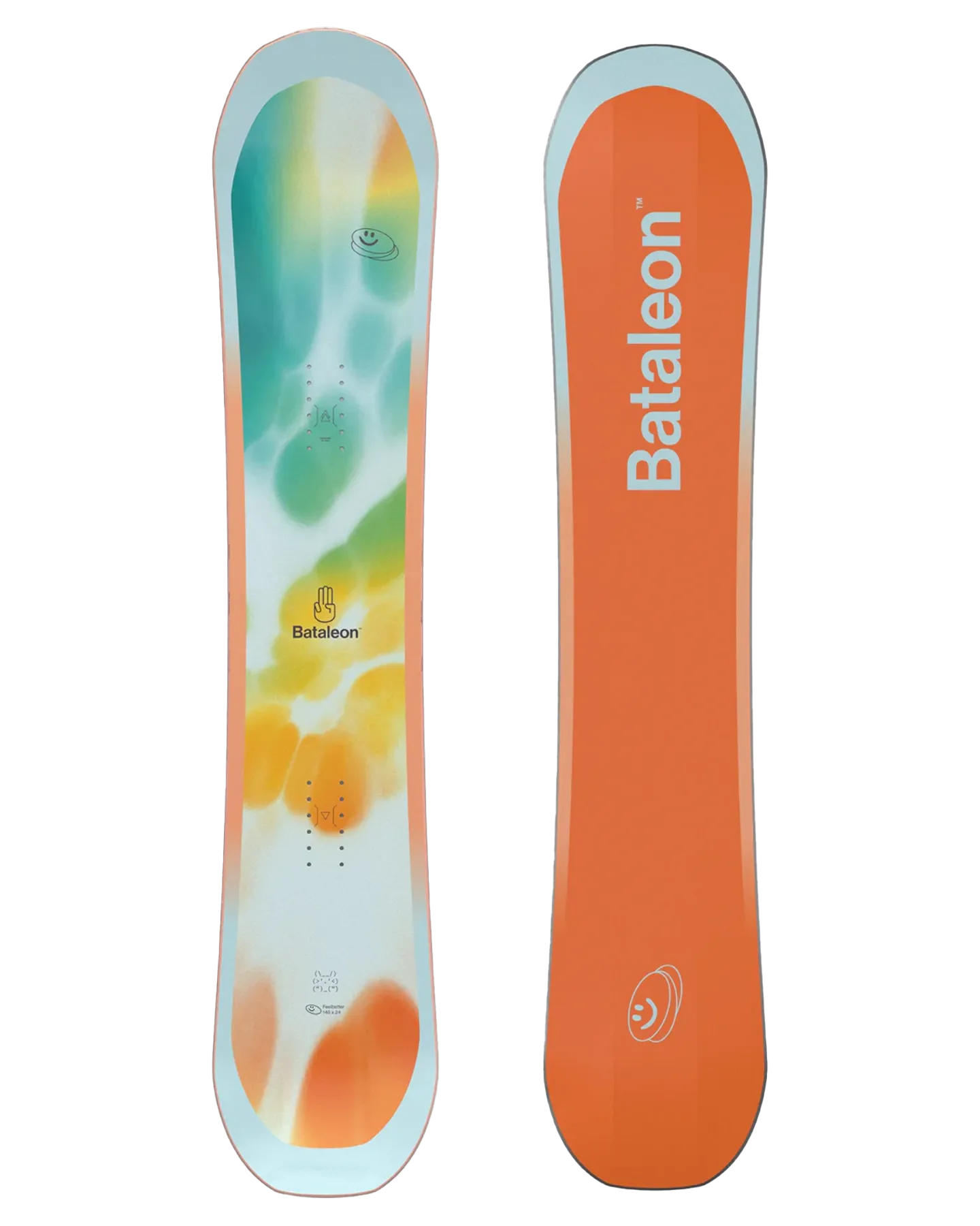 Bataleon Feelbetter Snowboard - 2025 | Shop Snowboards at Trojan Wake Ski Snow & Snow Skiers Warehouse